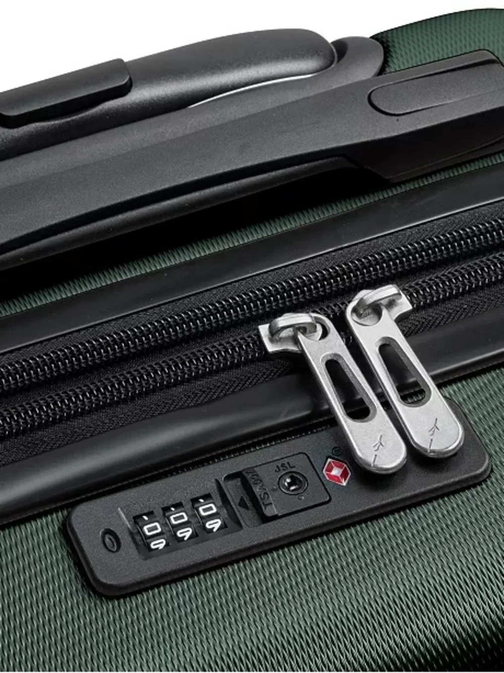 Skyway check in 24 TSA Suitcase Hard Shell Luggage Silverton Spinner thyme